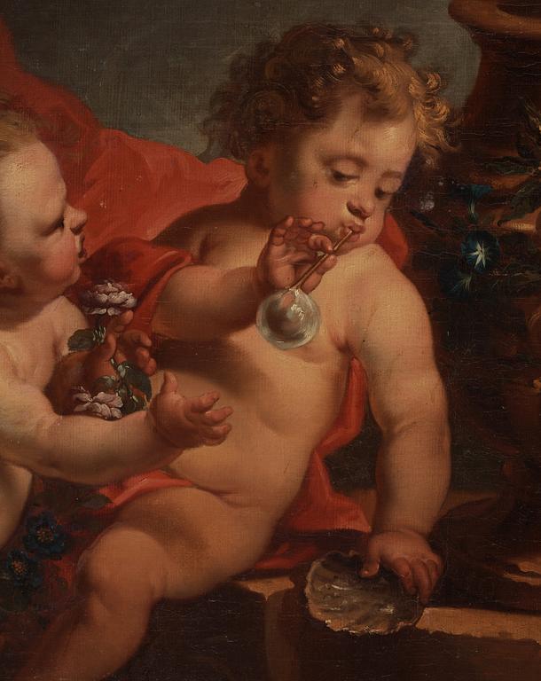 Jacob de Wit, Allegorical figure scene.