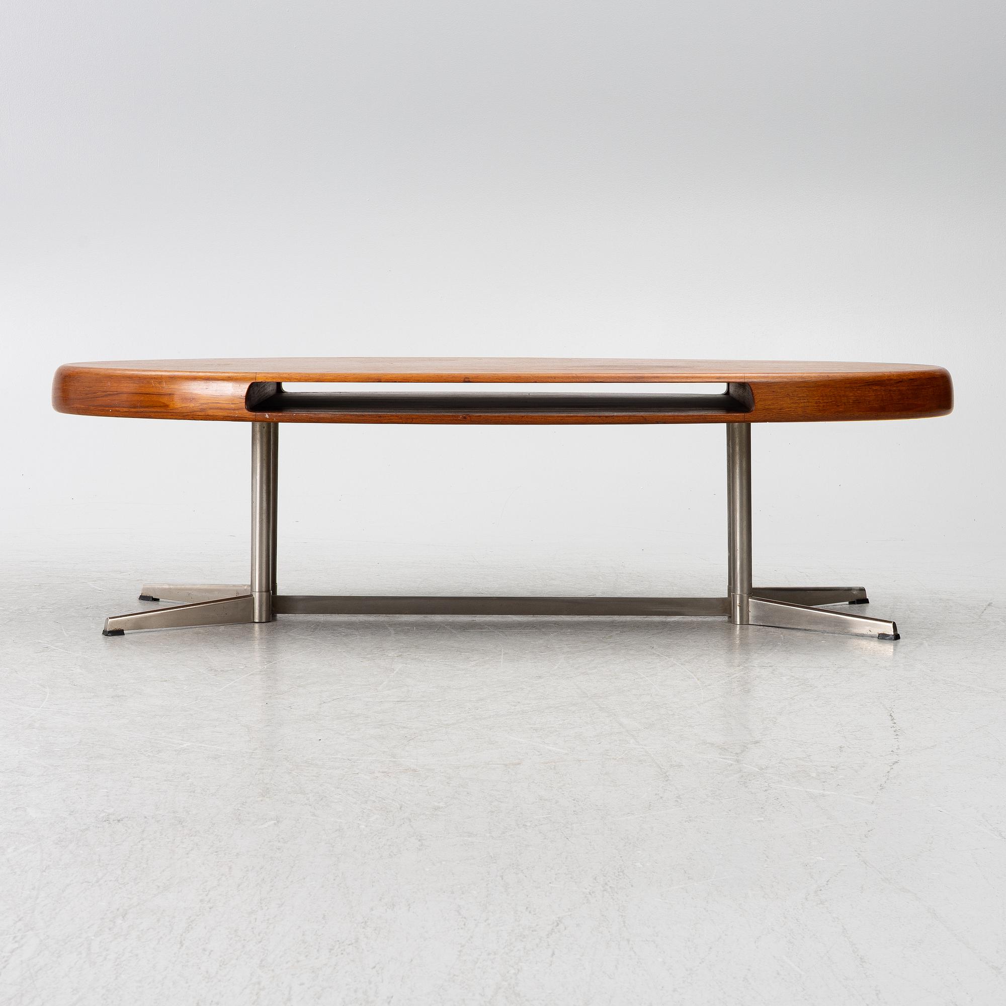 Johannes Andersen, coffee table, 'Capri' Trensum, 1970s.