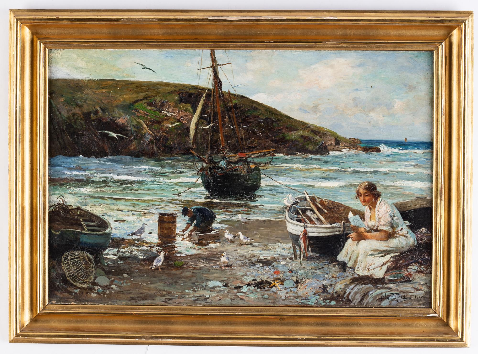 John Robertson Reid, oil on canvas, signed and dated 1915.