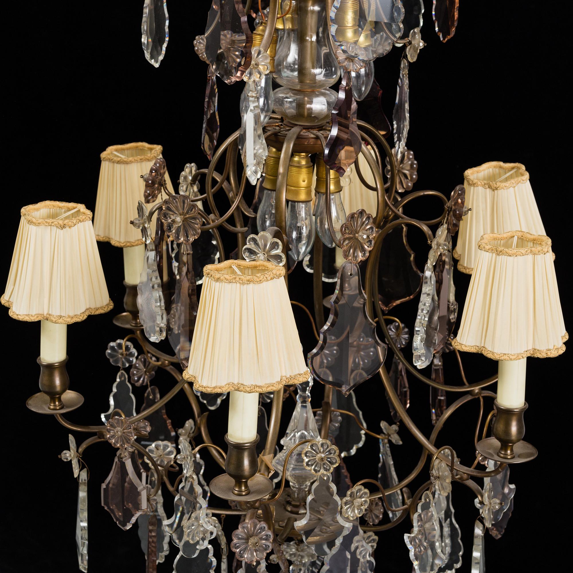 LJUSKRONA, rokokostil, 1900-tal.