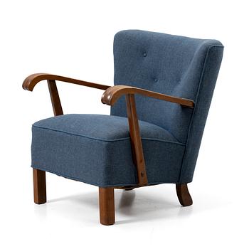 Fåtölj, Scandinavian Modern, Dansk snickarmästare, 1940-tal.