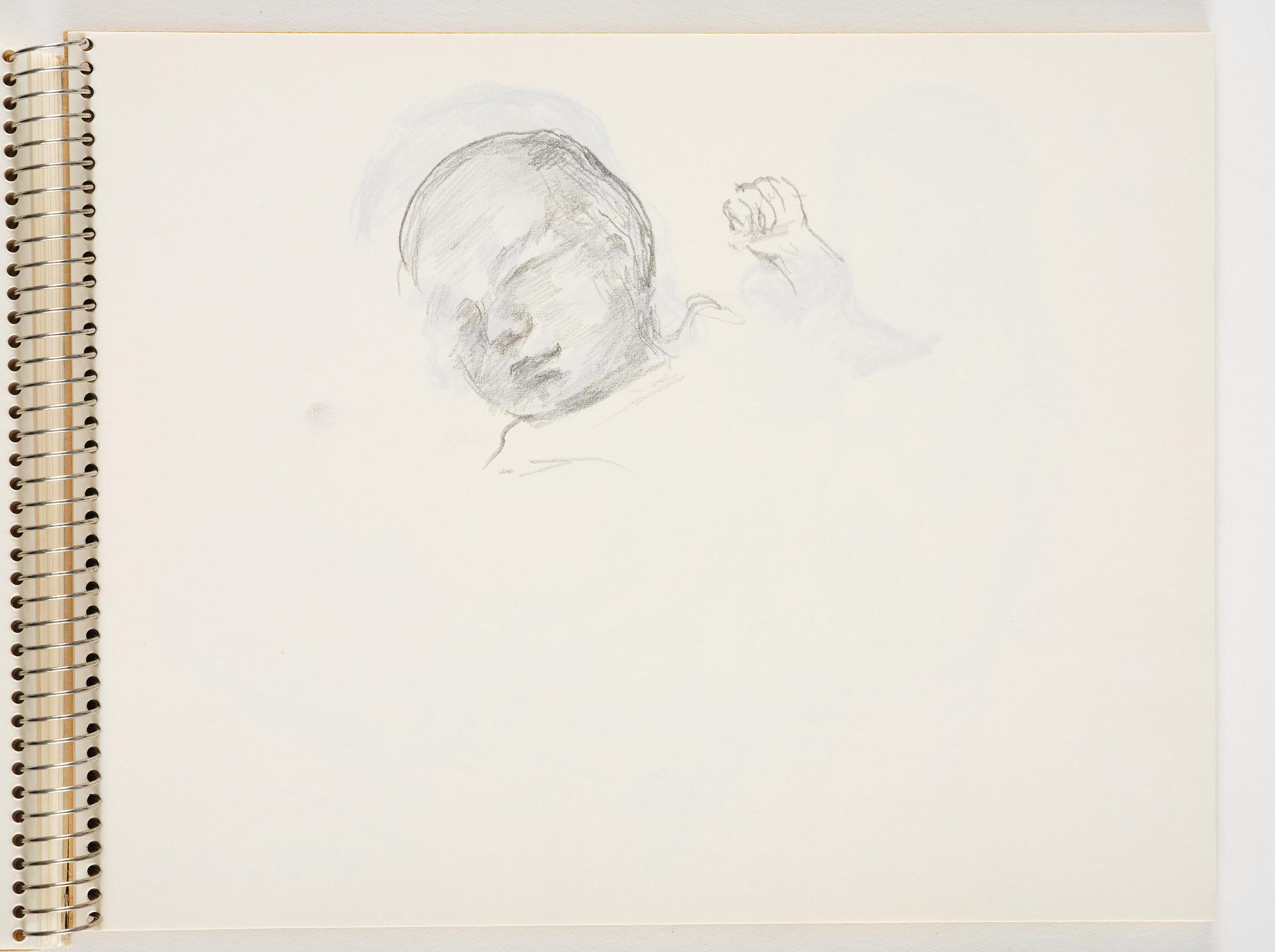 Lotte Laserstein, Sketchbook with approximately 42 drawings, of which 1 is signed.