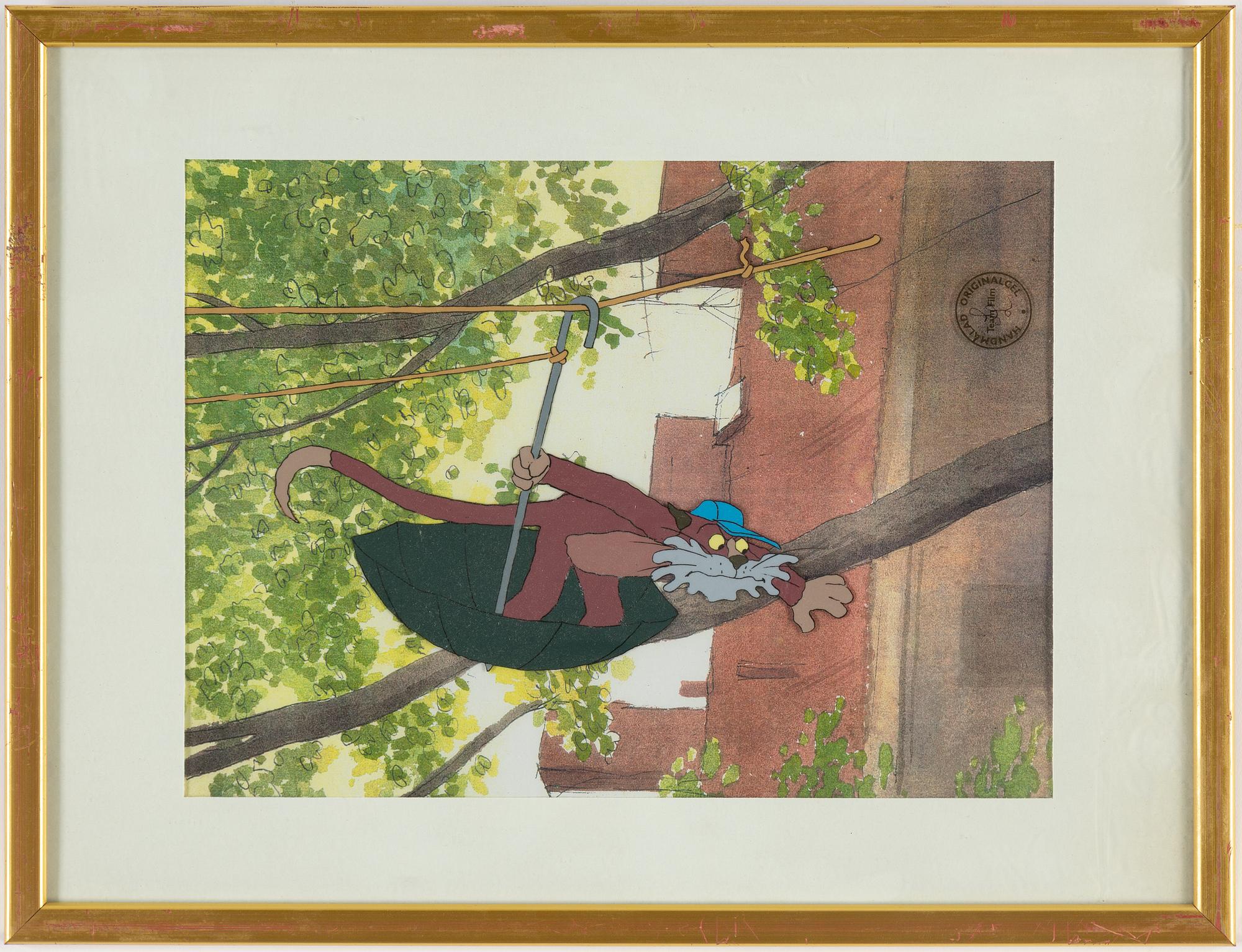 FILMCELLER, 14 stycken, original, ur "Pelle Svanslös", Team Film.