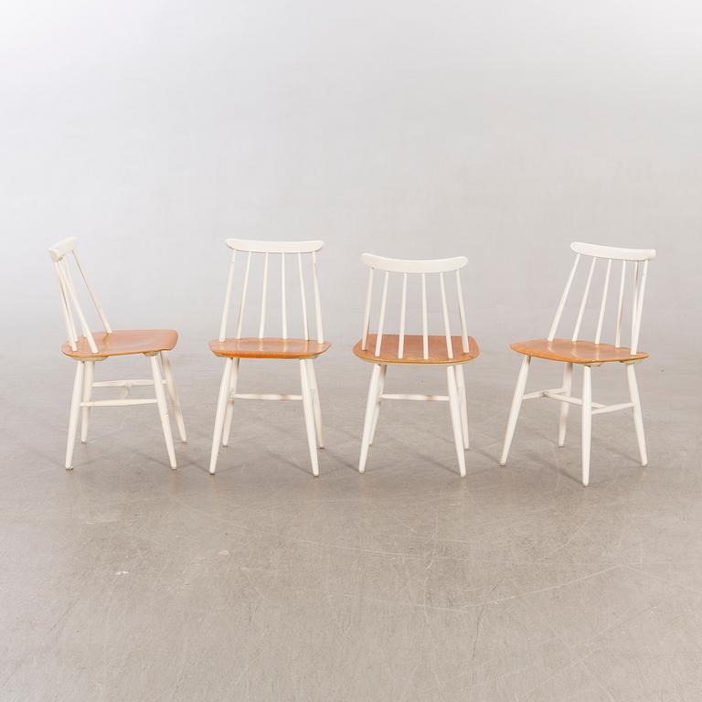 Chairs 7 pieces, "Fanett", Ilmari Tapiovaara, Edsbyverken, 1900-talets andra hälft.