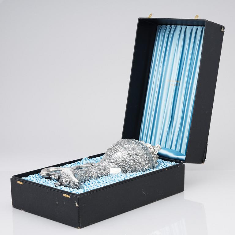 Vinkanna, silver. Qingdynastin, 1800-tal.