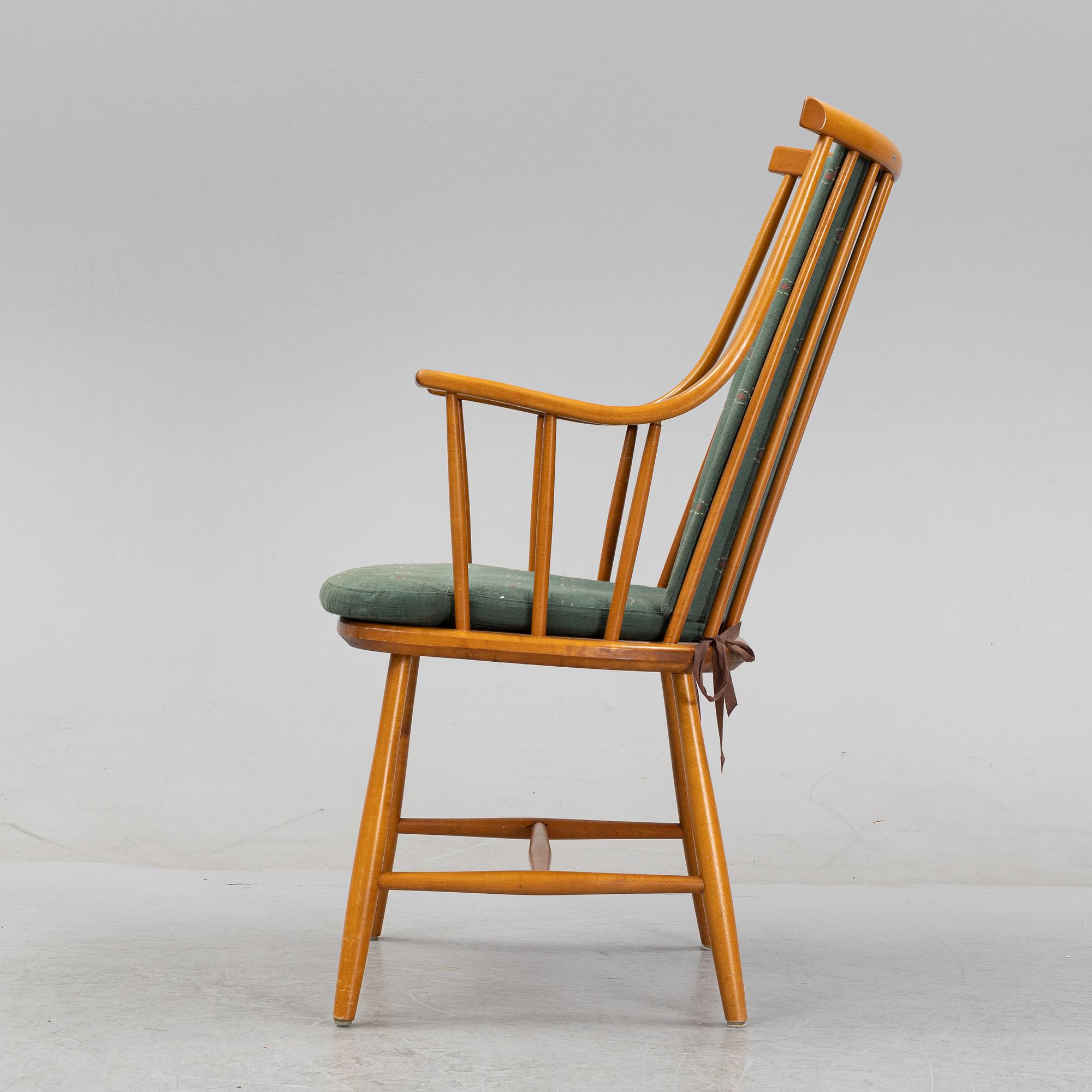 Lena Larsson, karmstol, Nesto, Nässjö Stolfabrik, 1970-tal.