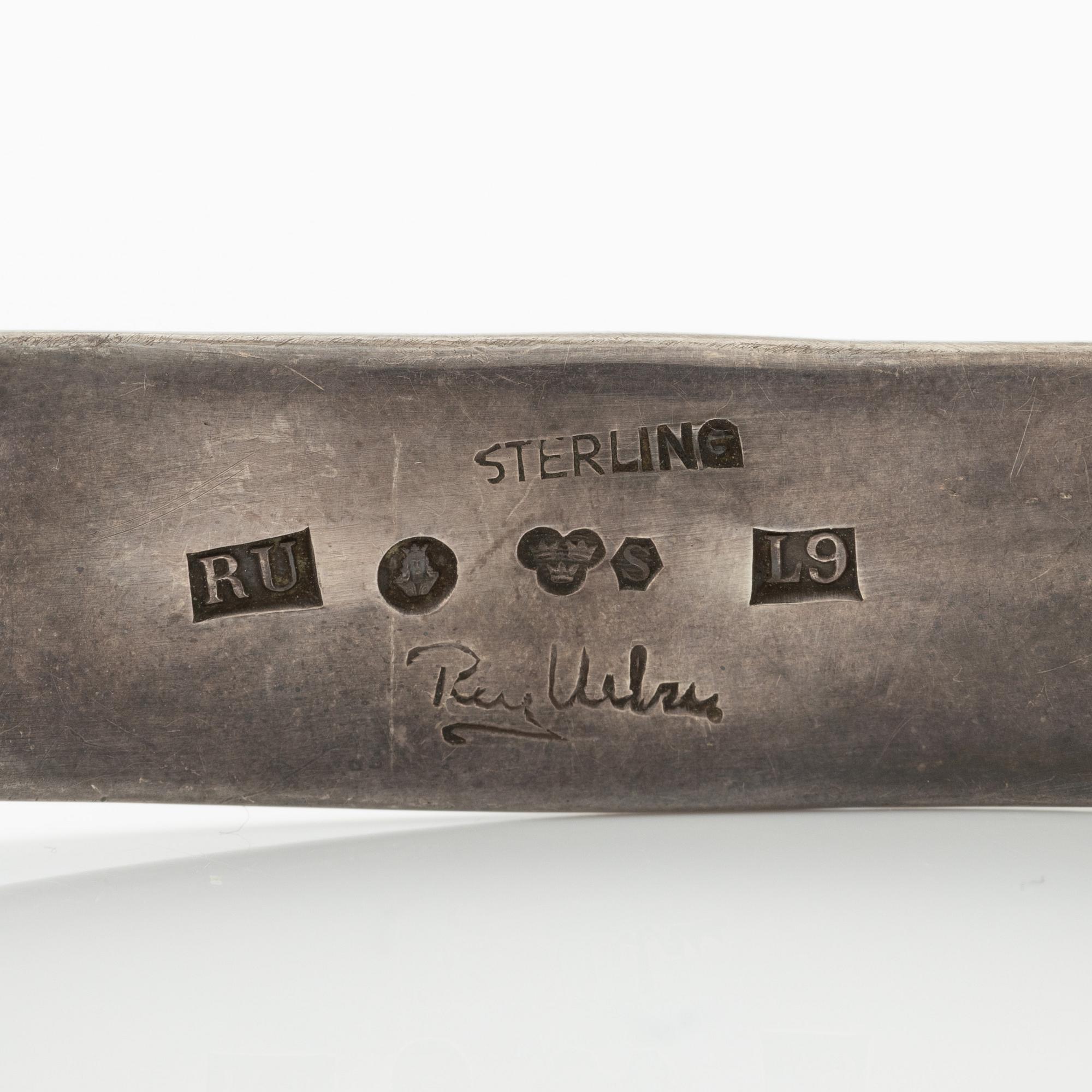 Rey Urban, collier, sterlingsilver, Stockholm 1961.