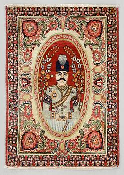 MATTA, semiantik Kirman Laver figural, ca 81x58 cm.