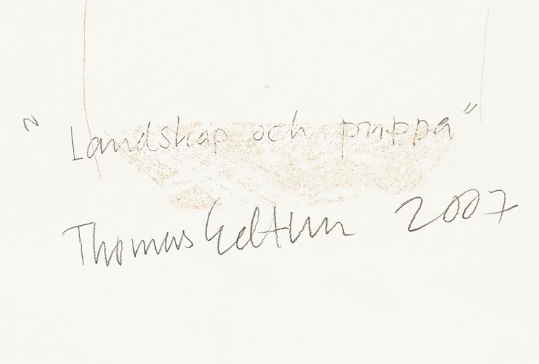 Thomas Edetun,  "Landskap och puppa".
