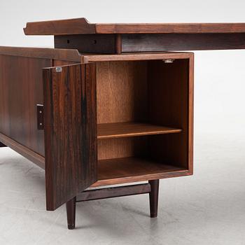 Arne Vodder, skrivbord med sideboard, Sibast Möbler, Danmark, 1960-tal.