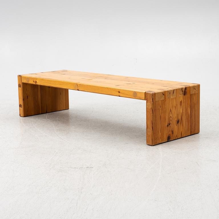 Roland Wilhelmsson, bänk/soffbord, "Sink", 1977.