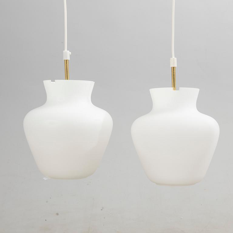 Taklampor, ett par, Asea, 1900-talets mitt.