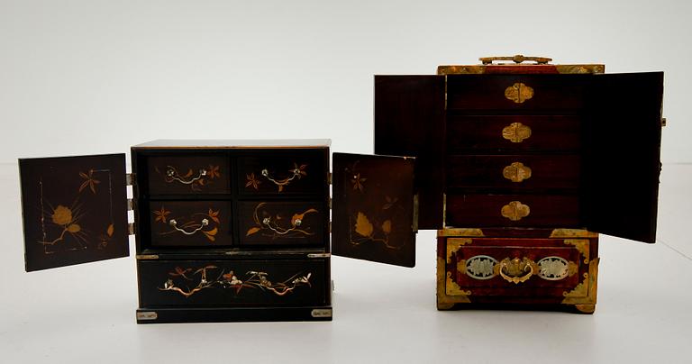 SMYCKESSKRIN, 2 st, Kina, 1900-talets första hälft.