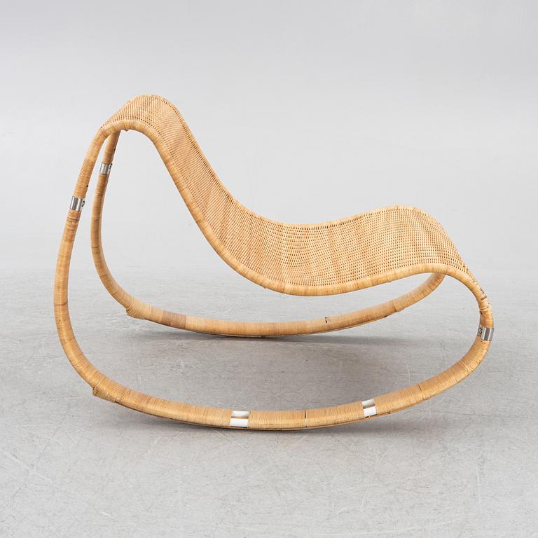 James Irvine, a 'Gunghult' rattan chair, IKEA.