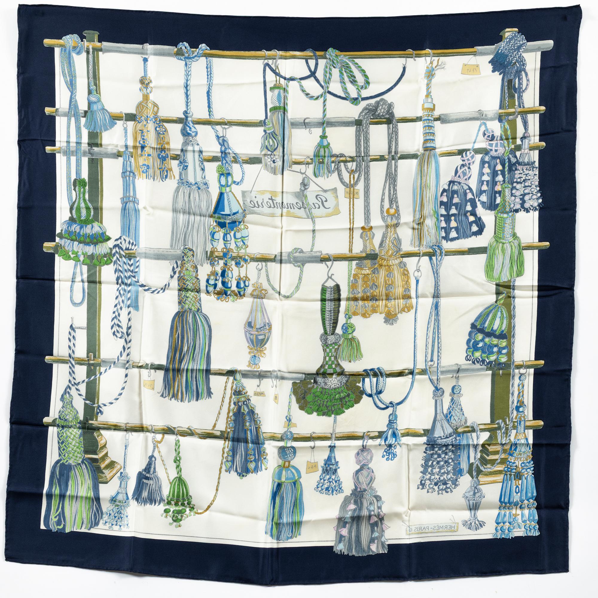 Hermès, scarf, "Passementerie".