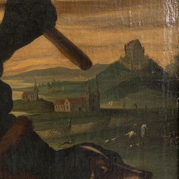 Joachim von Sandrart I, copy after, Small Game Hunting ("Der November").