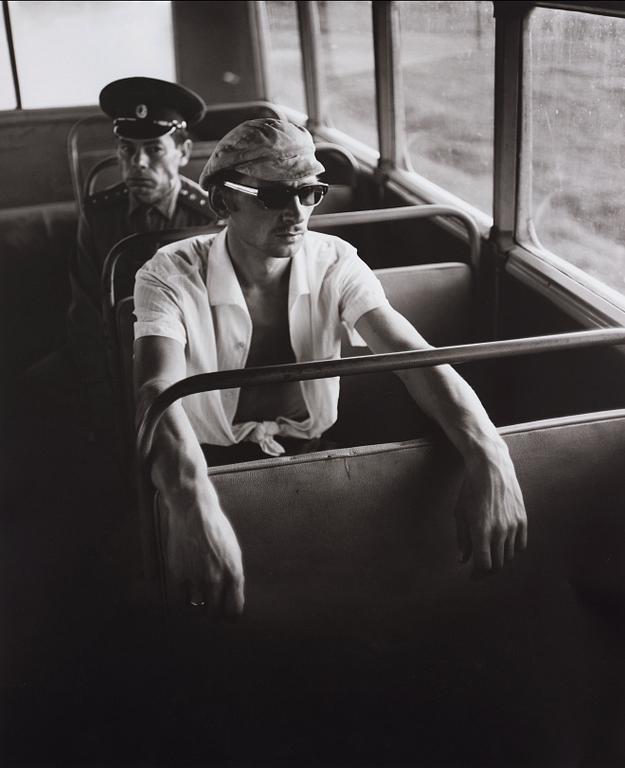 Antanas Sutkus, "A Morning Bus, Vilnius,1972".