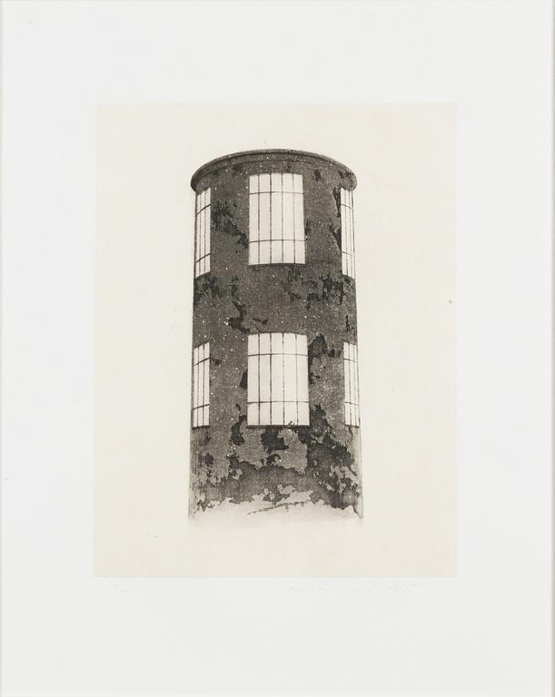 PENTTI LUMIKANGAS, aquatint, signed and dated 1980, numbered 32/90.