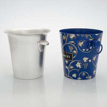 Champagnekylare, 2 st, 1900-talets slut.