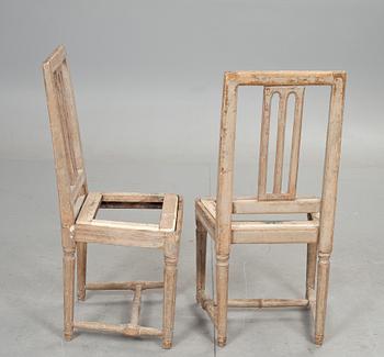 STOLAR, ett par, 1800-talets första hälft.
