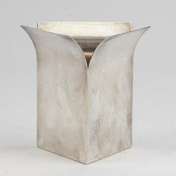 A Wolfgang Gessl silver vase, 20th Century.