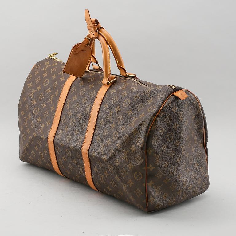 VÄSKA, Louis Vuitton, "Keepall 50", weekendbag.