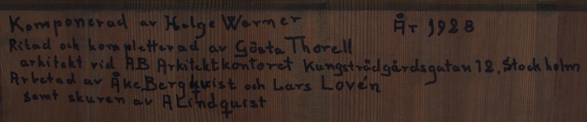 BYRÅ, gustaviansk stil, 1900-talets första hälft.