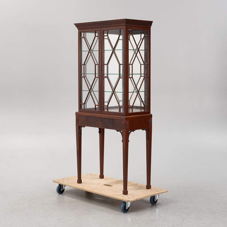 A display cabinet, Lysberg, Hansen & Therp, Denmark, mid 20th Century.