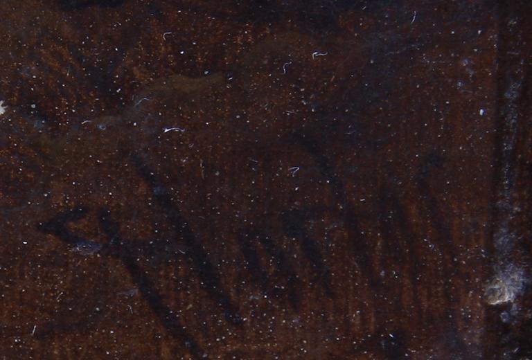 OKÄND KONSTNÄR, olja på duk, 1800-tal.