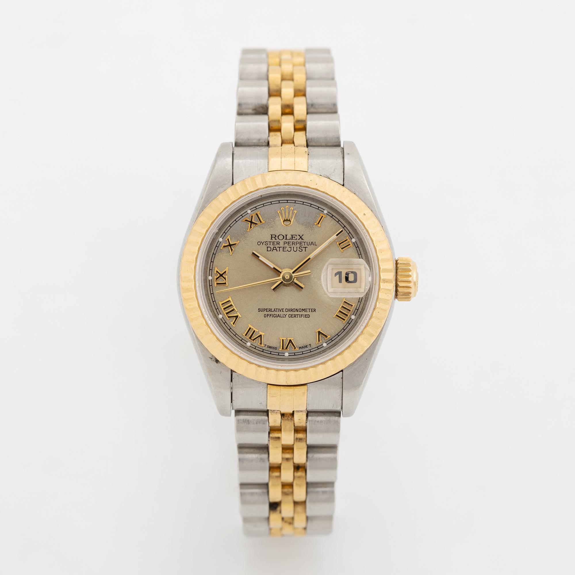 Rolex, Oyster Perpetual, Datejust, armbandsur, 26 mm.