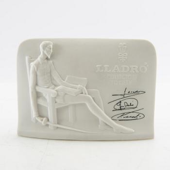 Porslinsplakett "Lladro Collectors Society" Lladro 1985.