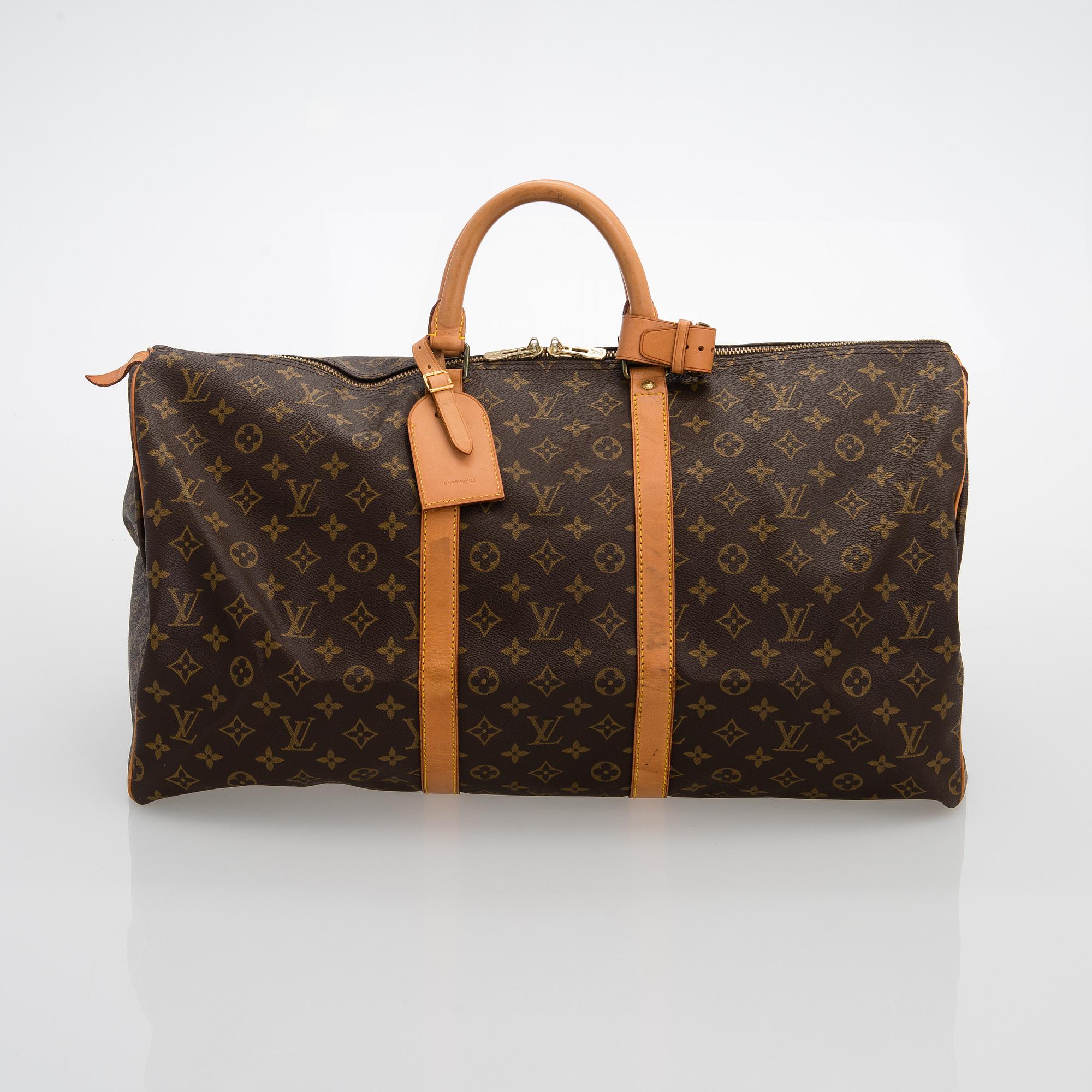 Louis Vuitton, A Monogram canvas 'Keepall 55' Bag.
