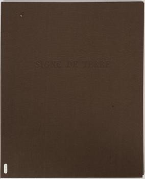 Max Papart, portfolio with 3 etchings in colour, signed 26/75.
