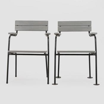 Einari Teräsvirta, probably, a 5-piece garden furniture set, mid-20th century.