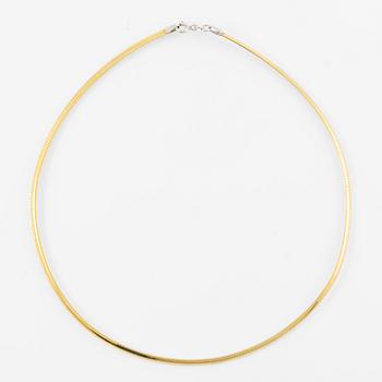 Collier, 18K guld och vitguld.