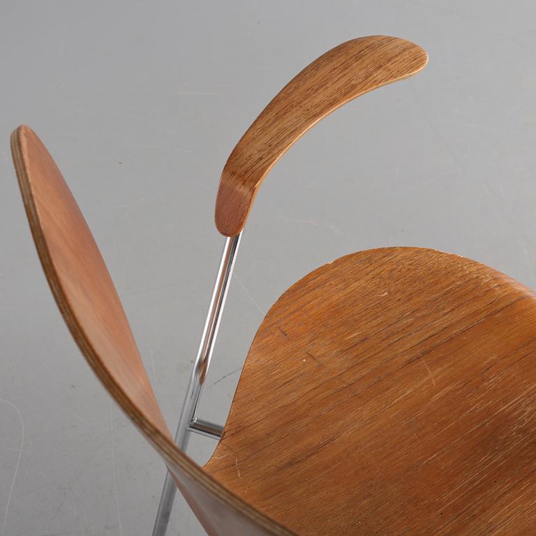 KARMSTOL, "Sjuan",  Arne Jacobsen, Fritz Hansen, 1972.
