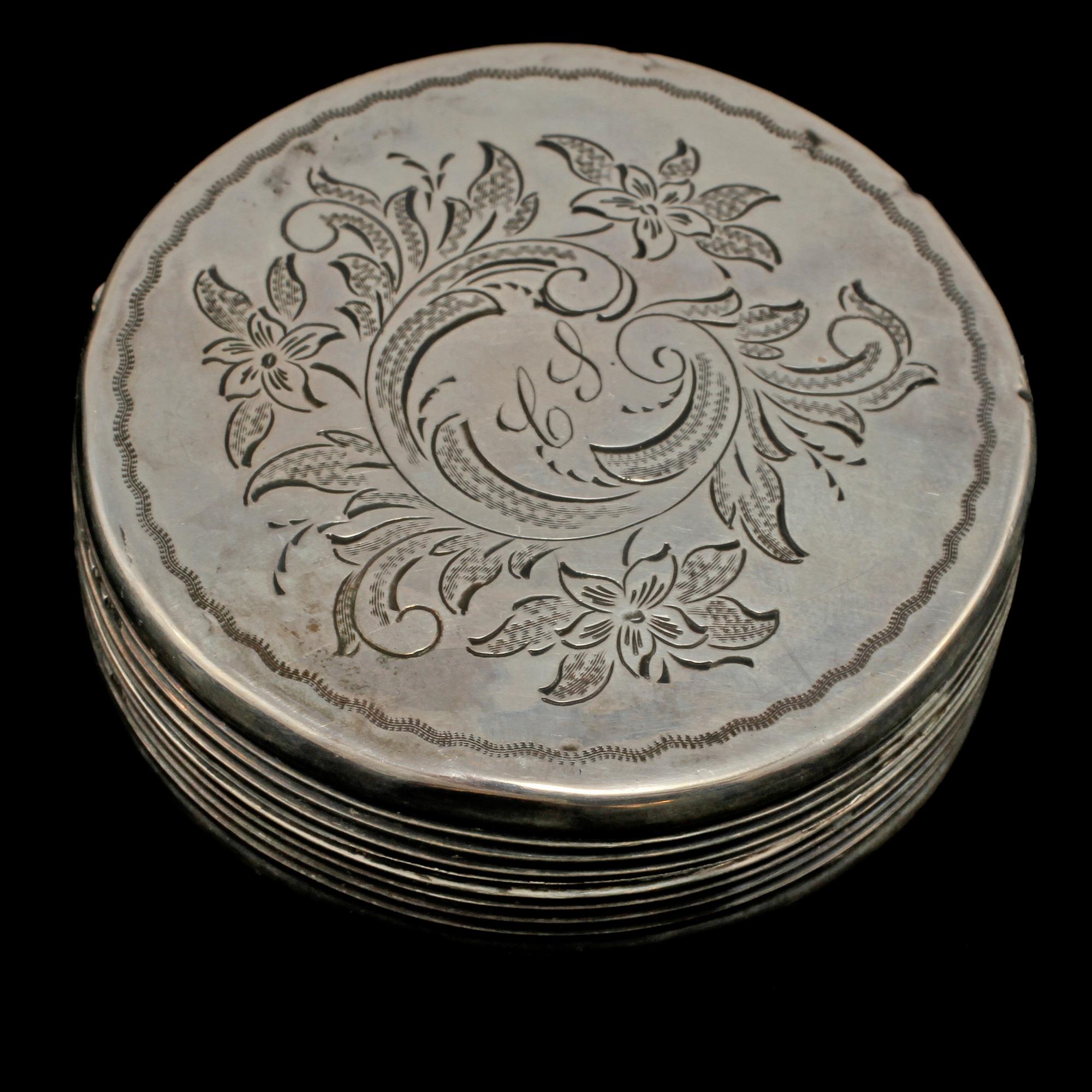PARTI SILVER, 13 delar, 1800/1900-tal. Vikt 375 g.