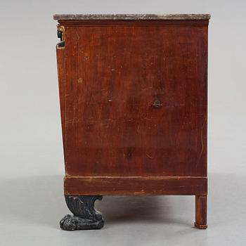 An Empire commode, beginning of the 1800's.