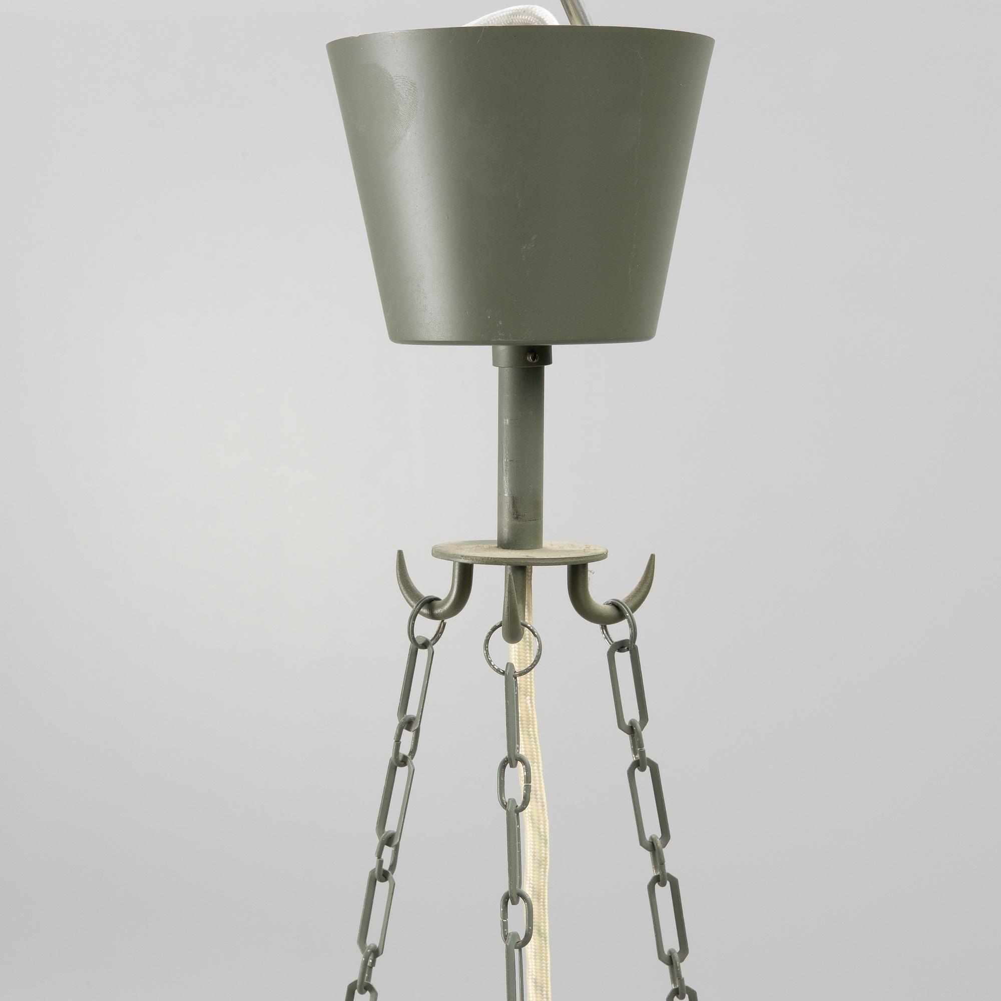 Gunnar Asplund, ceiling lamp, "Asplund", Ateljé Lyktan, second half of the 20th century.