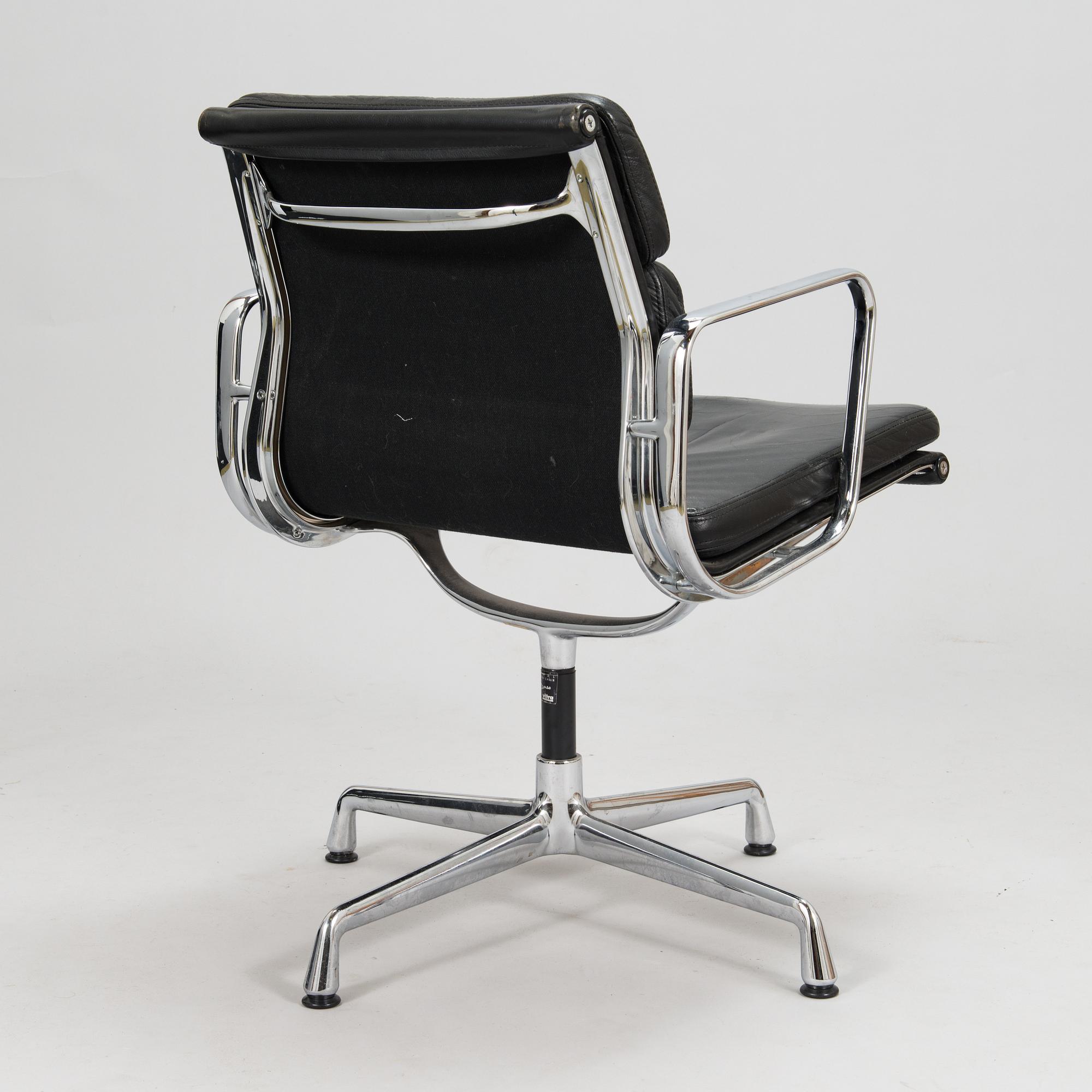 CHARLES & RAY EAMES, kontorsstol, "EA 208 Soft Pad Chair", Vitra.