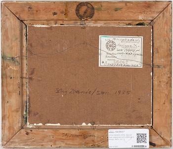 STIG DANIELSON, olja på duk, signerad och daterad a tergo, 1975.