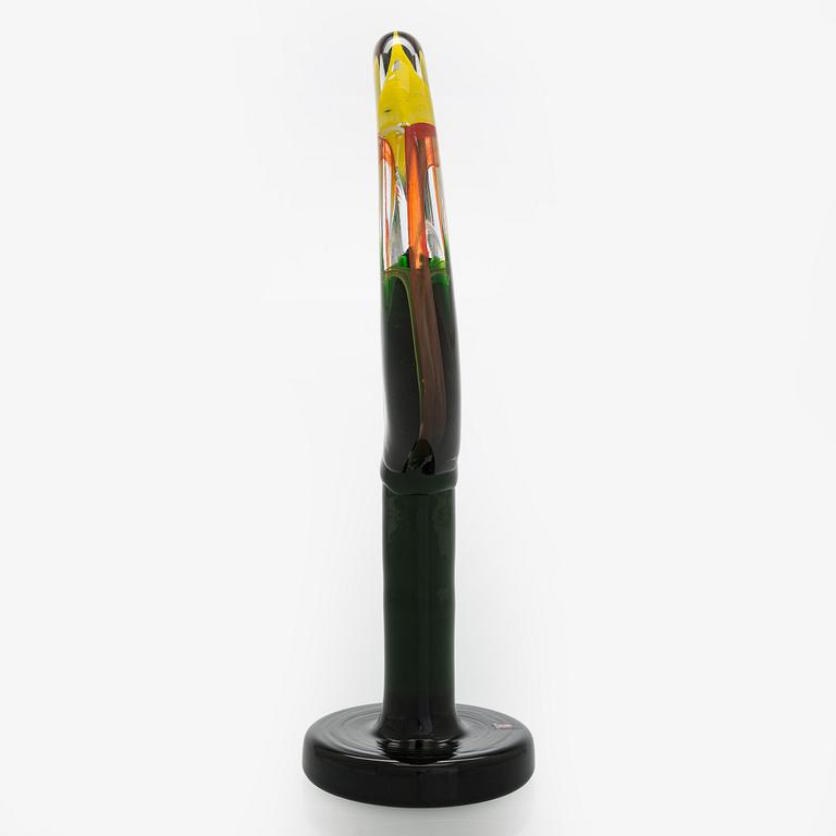 Oiva Toikka, lasiveistos, "Lollipop", signeerattu ja numeroitu O. Toikka IITTALA 2015, 2/50.