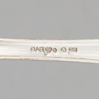 Jacob Ängman, a model "Vasa" cutlery, GAB, Stockholm (19 pcs).