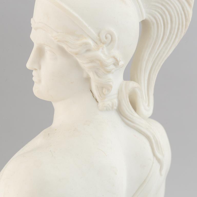 Skulptur, parian, Gustavsberg, 1901.