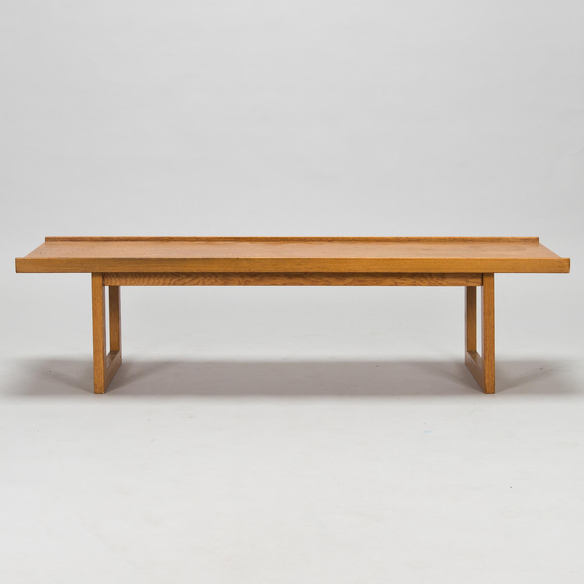 Olof Ottelin, bänk / soffbord, "Formula", Kervo Snickerifabrik, Stockmann, 1960-tal.