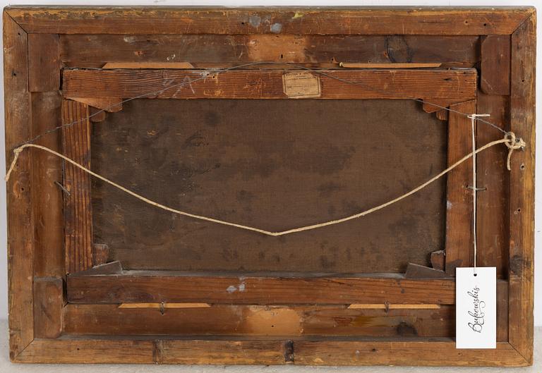 Okänd konstnär, 1800-tal, Vy över Neapelbukten.