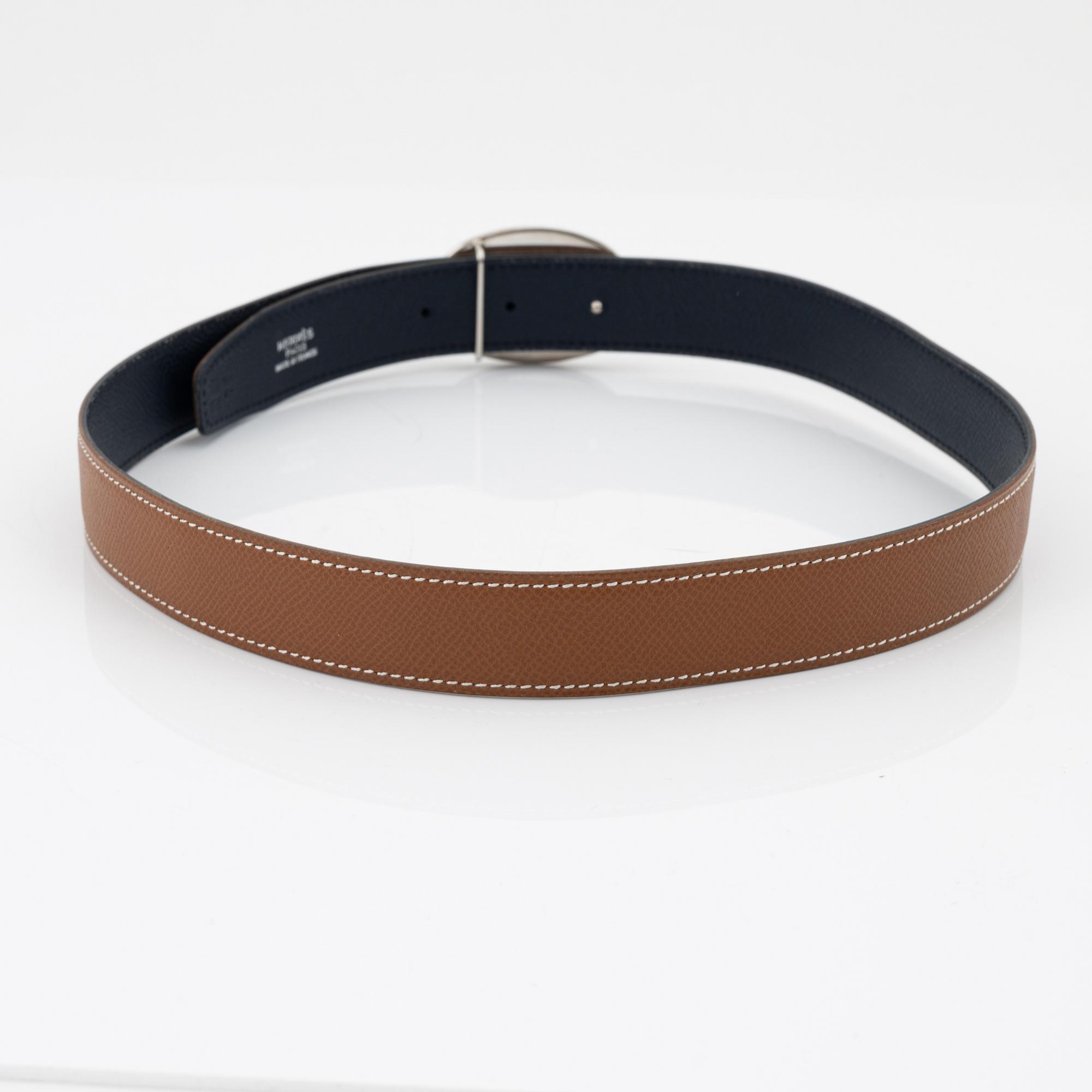 Hermès, skärp, "Chain D'ancre", storlek 75, 1997.
