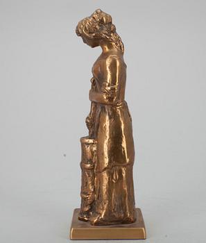 MATTI HAUPT, polerad brons, signerad.