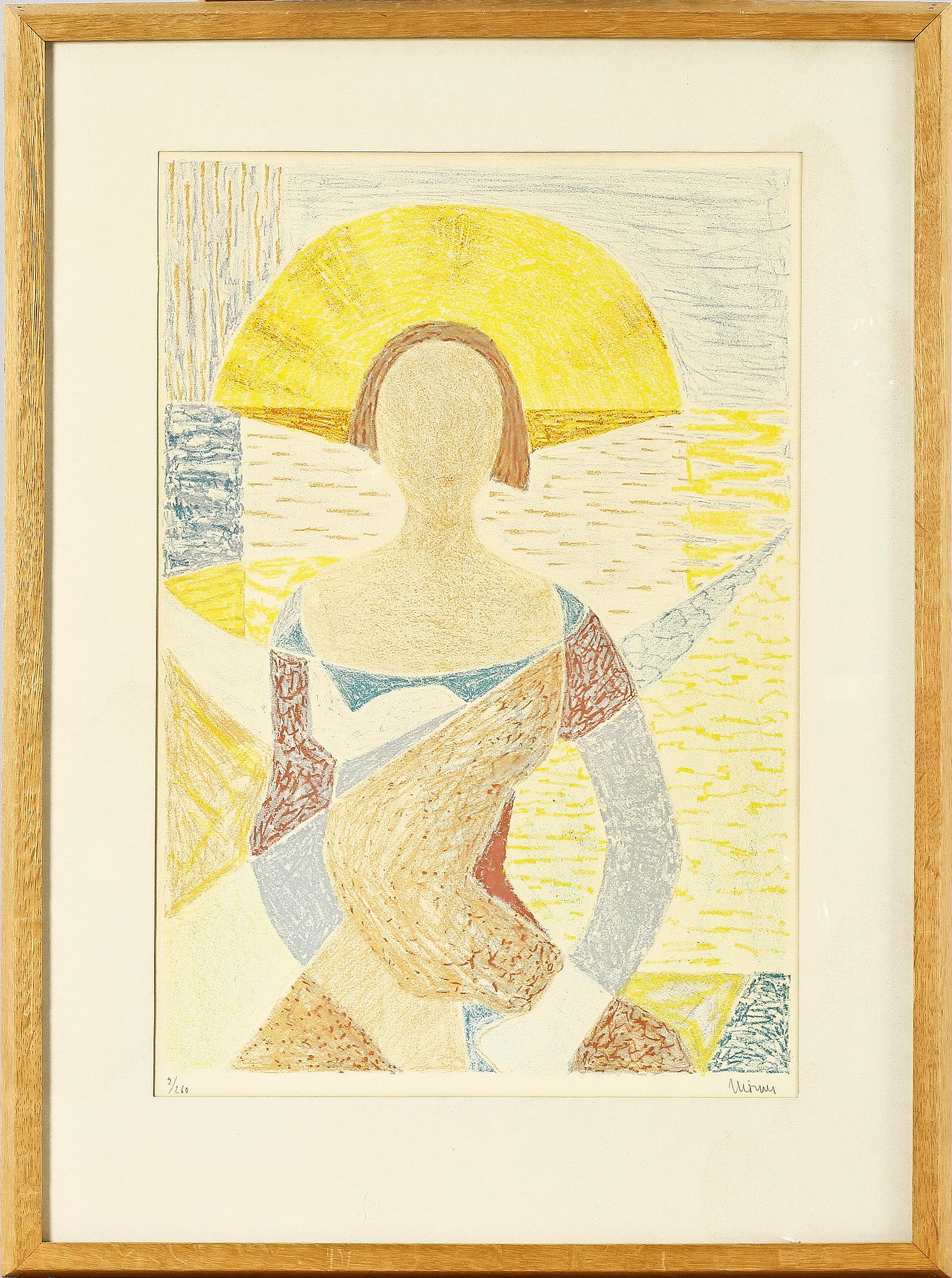 STELLAN MÖRNER, litografi, sign 0 numr 2/260.