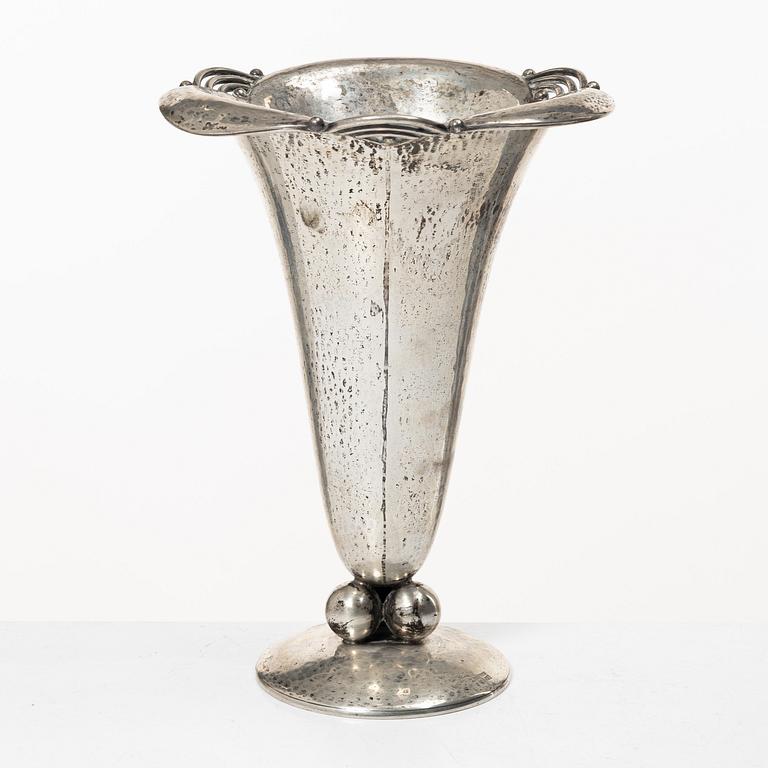 K. Anderson, a silver vase, Stockholm 1930.